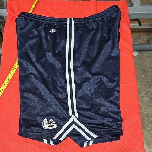 Champion Navy Blue Athletic Shorts - Picture 6 of 12
